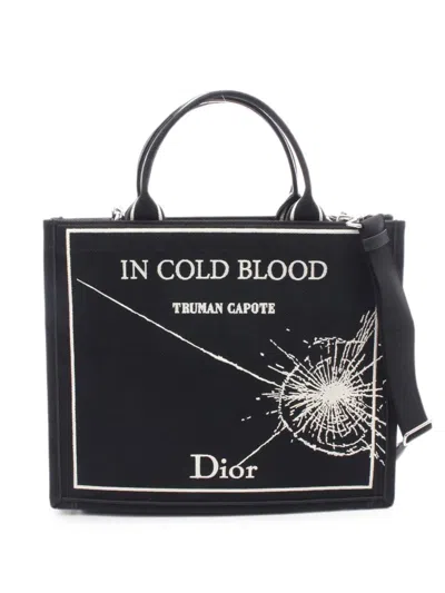 Pre-owned Dior 2010s Book Tote Tote Bag In Black