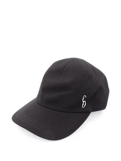 Pre-owned Dior 2010s Cd Logo-plaque Baseball Cap In Black
