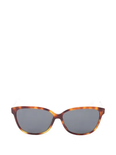 Pre-owned Dior 2010s Confident 2 Tortoiseshell Sunglasses In Brown