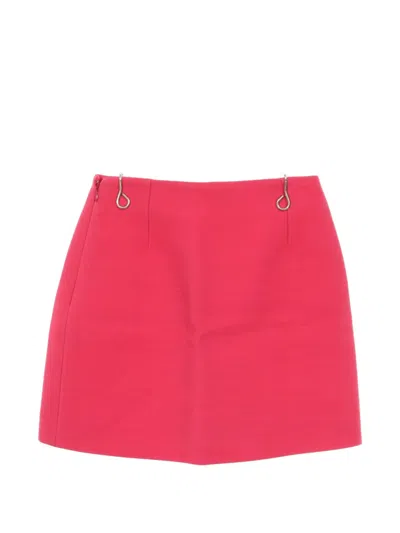 Pre-owned Dior 2010s Dart-detail Mini Skirt In Pink