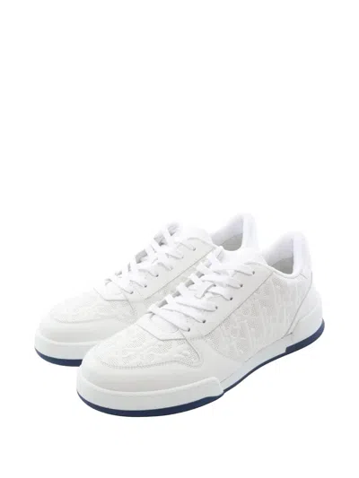 Pre-owned Dior 2010s  One Oblique Sneakers In White