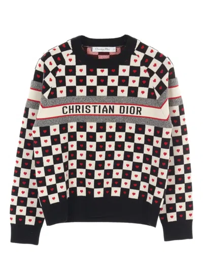 Pre-owned Dior 2010s Amour Sweater In Black