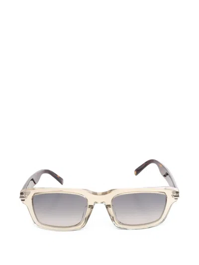 Pre-owned Dior 2010s Blacksuit Tortoiseshell Sunglasses In Neutrals