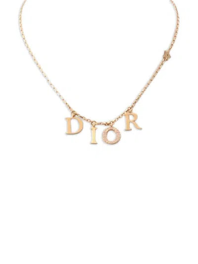 Pre-owned Dior 2010s Dio(r)evolution Necklace