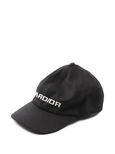 Pre-owned Dior 2010s Embroidered Baseball Cap In Black