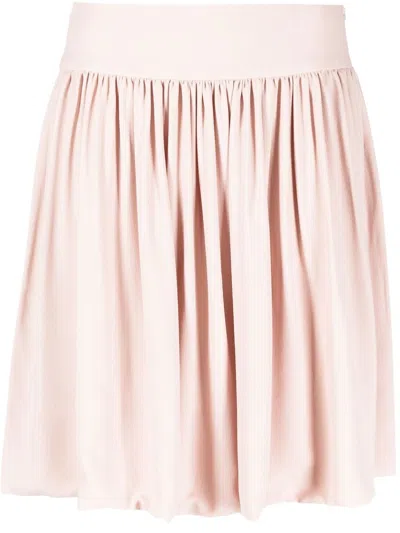 Pre-owned Dior 2010s  High-waist Gathered Skirt In Pink