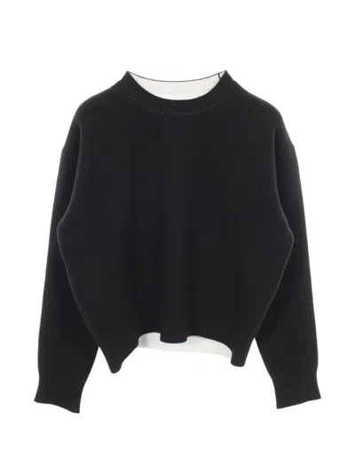 Pre-owned Dior 2010s J'a 8 Knit Sweater In Black
