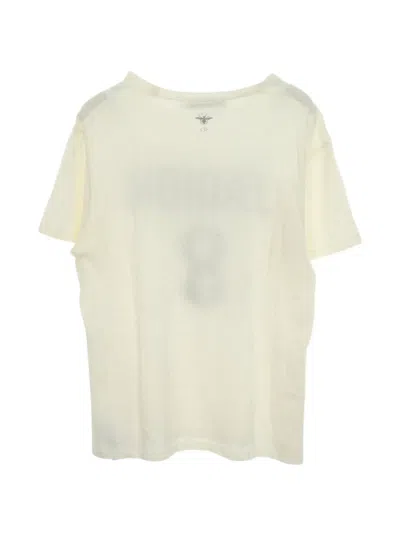 Pre-owned Dior 2010s J'a 8 T-shirt In White