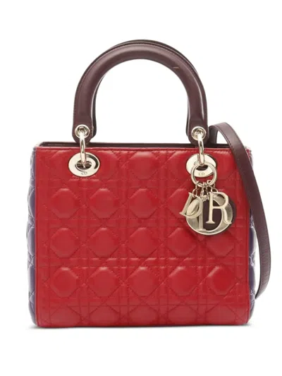 Pre-owned Dior 2010s Lady  Handbag In Red