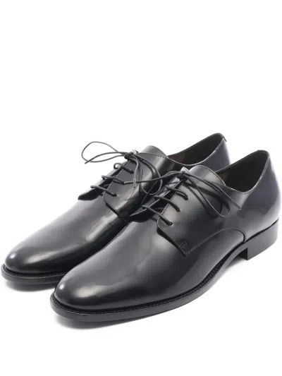 Pre-owned Dior 2010s Leather Dress Shoes In Black