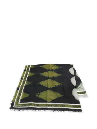 Pre-owned Dior 2010s Logo-print Scarf