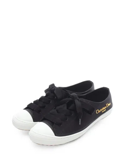 Pre-owned Dior 2010s Lucky Sneakers In Black