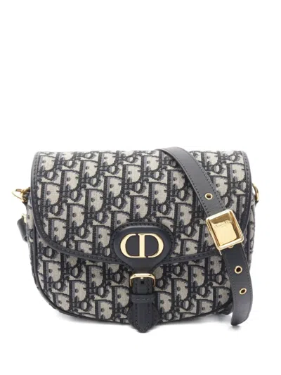 Pre-owned Dior 2010s Medium Bobby Shoulder Bag In Neutral
