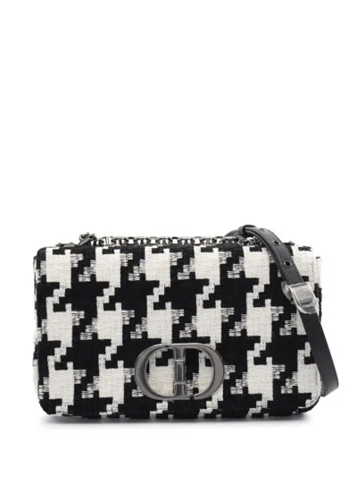Pre-owned Dior 2010s Medium Caro Shoulder Bag In 黑色