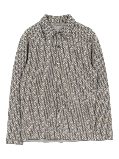 Pre-owned Dior 2010s Oblique-monogram Shirt In Neutrals