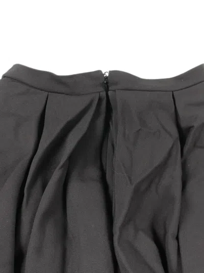 Pre-owned Dior 2010s Pleated Mini Dress In Black