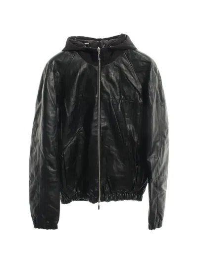 Pre-owned Dior 2010s Reversible Hooded Jacket In Black