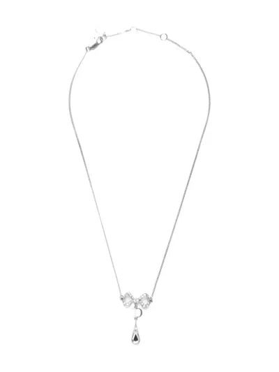 Pre-owned Dior 2010s Ribbon-pendant Necklace