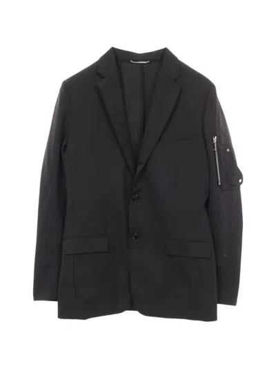 Pre-owned Dior 2010s Saddle Pocket Jacket In Black