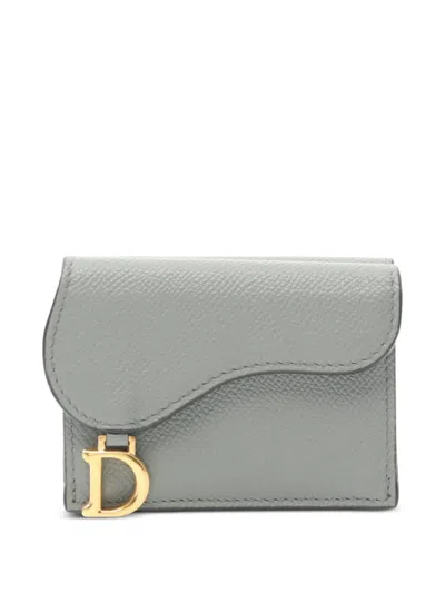 Pre-owned Dior 2010s Saddle Trifold Wallet