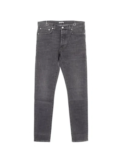 Pre-owned Dior 2010s Slim-fit Jeans In Grey