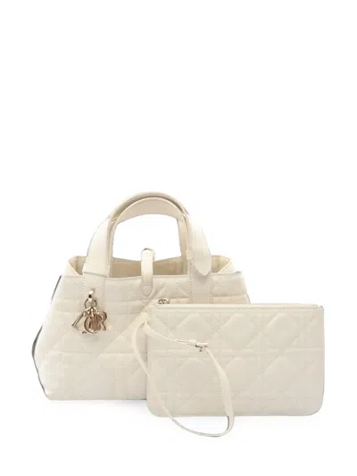Pre-owned Dior 2010s Small Toujours 2jours Handbag In ホワイト
