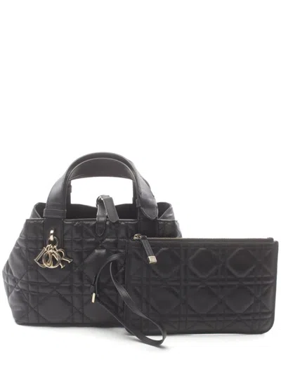 Pre-owned Dior 2010s Small Toujours Handbag In Black