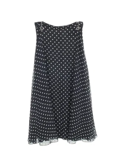 Pre-owned Dior 2010s Star-print Midi Skirt In Blue
