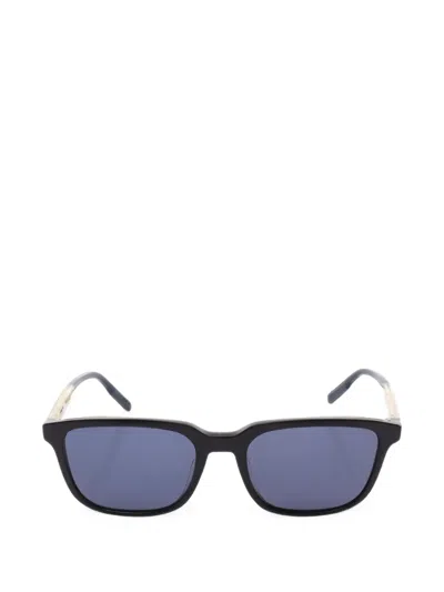 Pre-owned Dior 2010s Tag Su Square-frame Sunglasses In Black