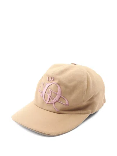 Pre-owned Dior 2010s × Travis Scott Cactus Jack Cap In Neutral
