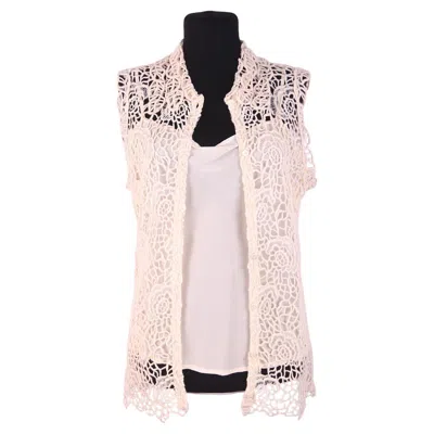 Pre-owned Dior 2011 Christian  Resort / Cruise Top Double / Set In Sand
