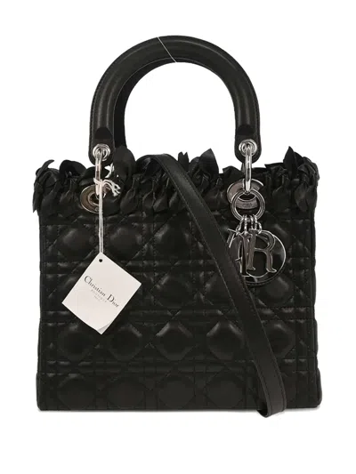 Pre-owned Dior 2011 Lady  Tote Bag In Black