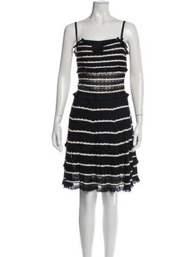 Pre-owned Dior 2011 Mini Dress In Black