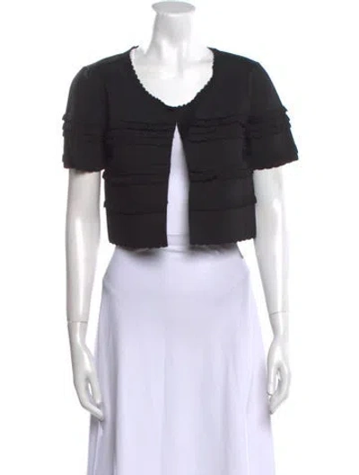 Pre-owned Dior 2011 Scoop Neck Sweater In Black