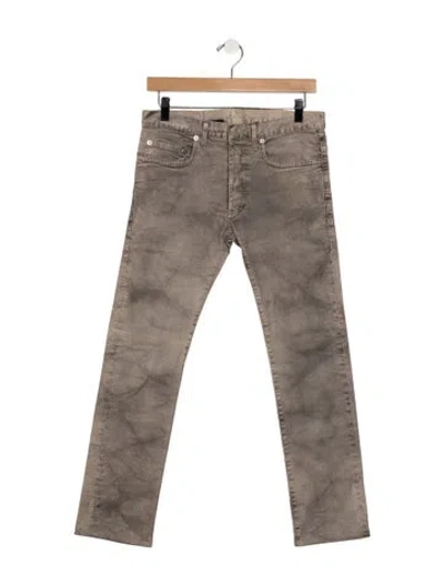 Pre-owned Dior 2011 Slim Fit Jeans In Grey