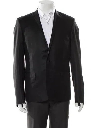 Pre-owned Dior 2011 Virgin Wool Blazer In Black