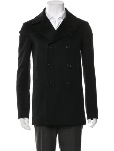 Pre-owned Dior 2012 Cashmere Peacoat In Black