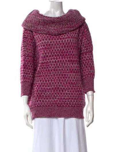 Pre-owned Dior 2012 Cashmere Sweater In Pink