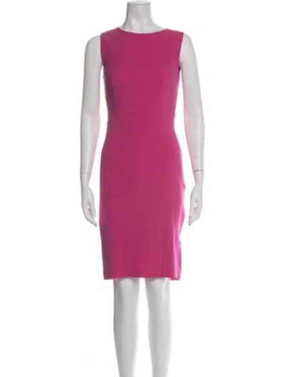 Pre-owned Dior 2012 Knee-length Dress In Pink