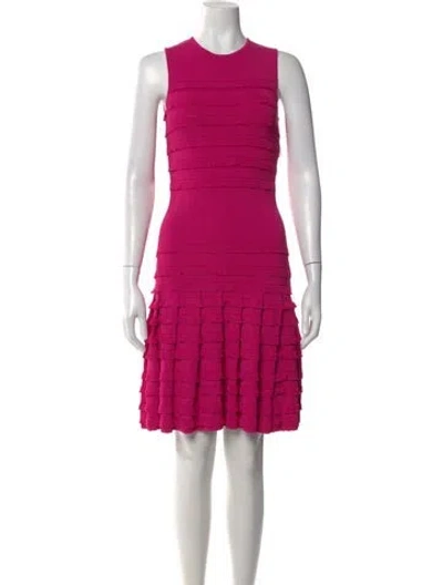 Pre-owned Dior 2012 Knee-length Dress In Pink
