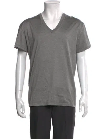 Pre-owned Dior 2012 Love T-shirt In Gray
