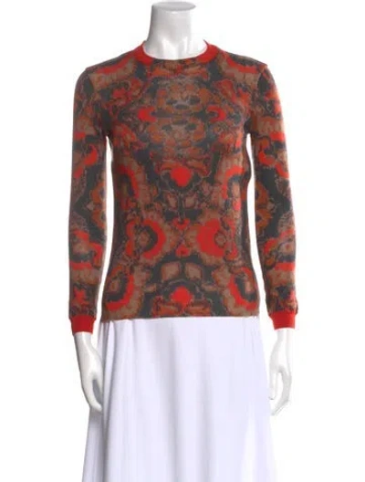 Pre-owned Dior 2012 Wool Sweater In Orange