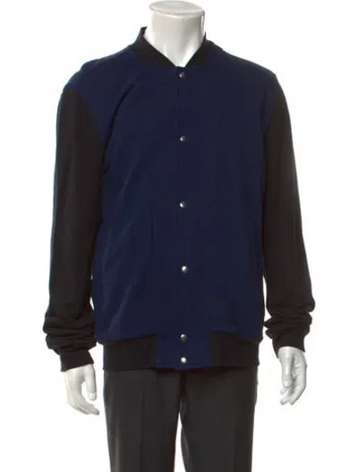 Pre-owned Dior 2013 Bomber Jacket In Blue