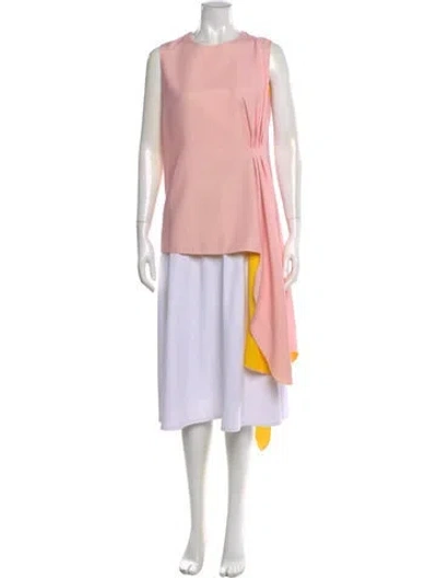 Pre-owned Dior 2013 Crew Neck Top In Pink