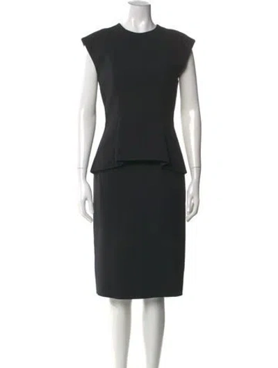 Pre-owned Dior 2013 Knee-length Dress In Black