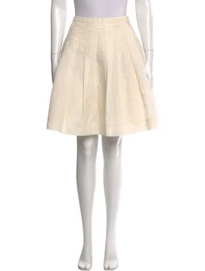 Pre-owned Dior 2013 Knee-length Skirt In Neutral