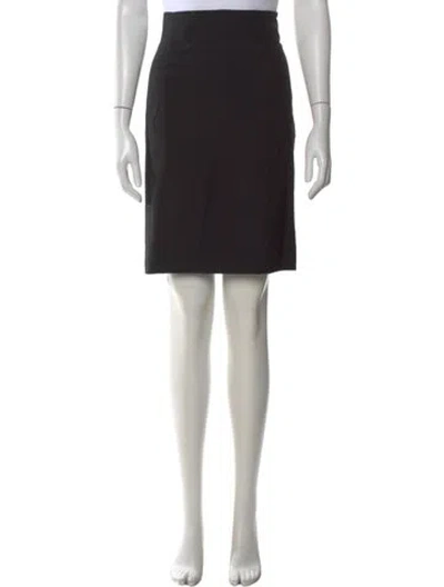 Pre-owned Dior 2013 Mini Skirt In Black