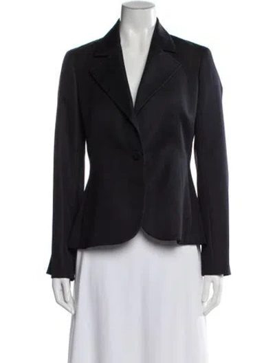 Pre-owned Dior 2013 Wool Blazer In Blue