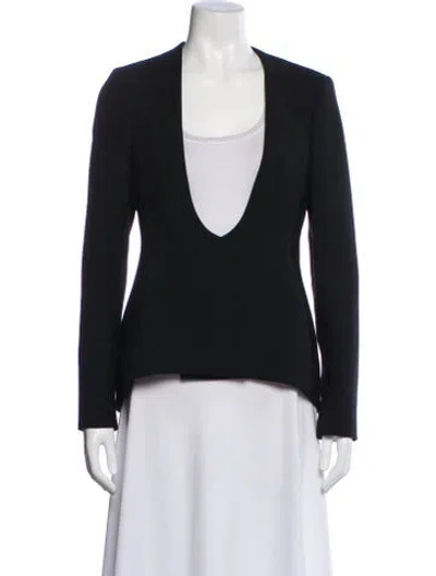 Pre-owned Dior 2013 Wool Evening Jacket In Black
