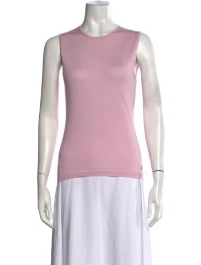 Pre-owned Dior 2014 Cashmere Sweater In Pink